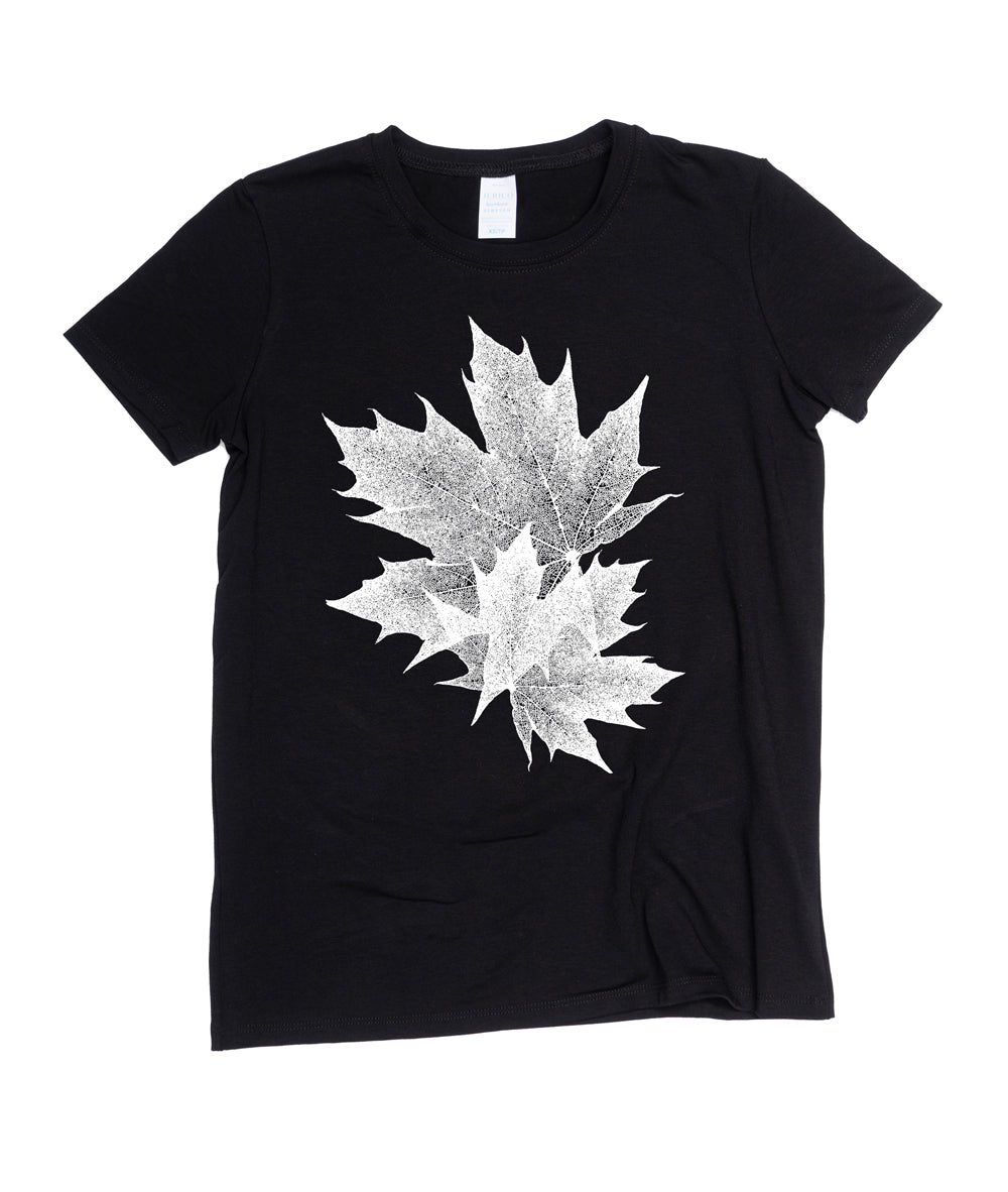 Maple Leaves - Made in Canada Midweight Women's Fit Tee 🍁