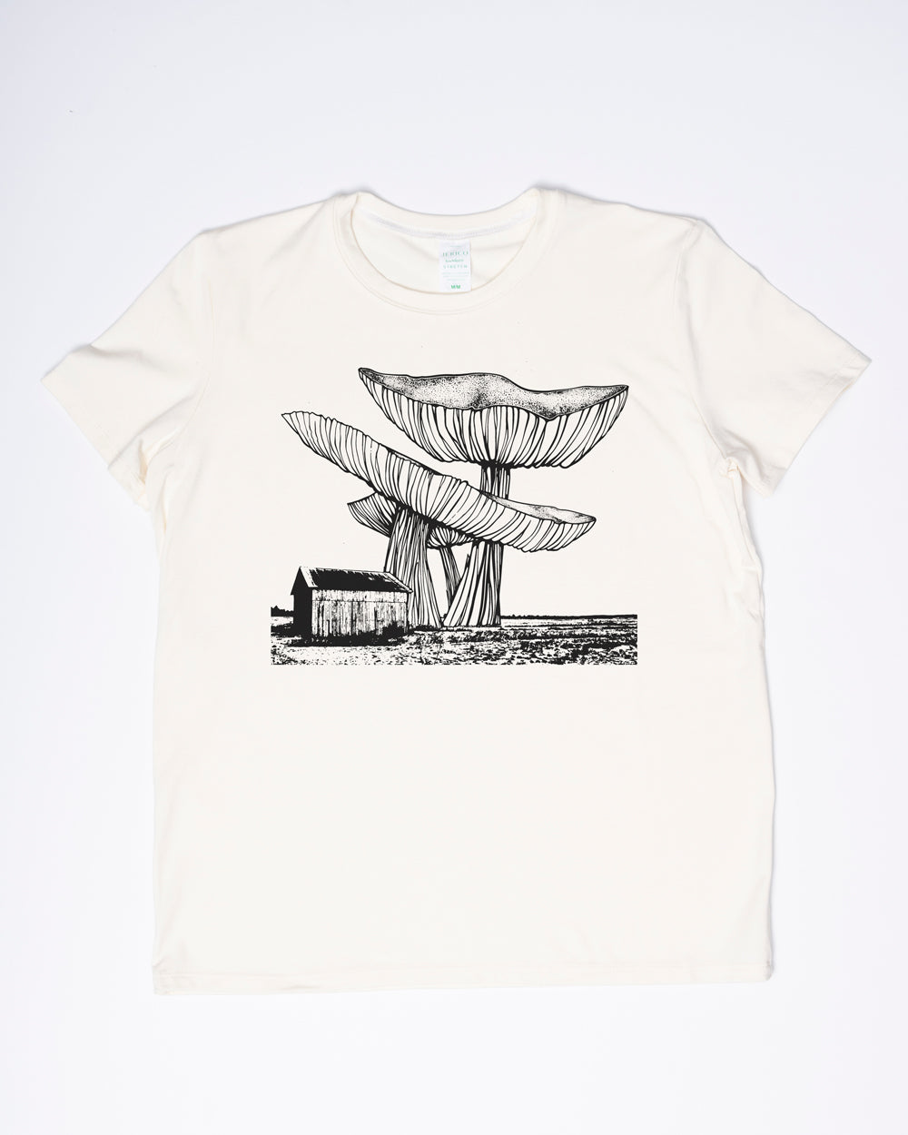 Marsh Mushroom - Made in Canada Midweight Women's Fit Tee 🍁