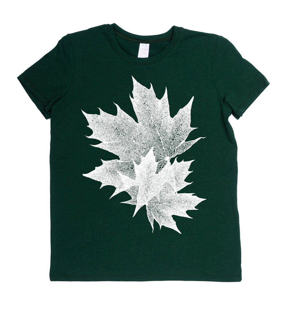 Maple Leaves - Made in Canada Midweight Women's Fit Tee 🍁