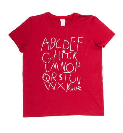 T-shirt graphique ABC - Coupe femme 🍁