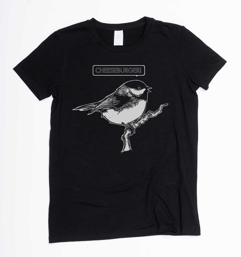 Cheeseburger Bird - Made in Canada Midweight Women's Fit Tee 🍁