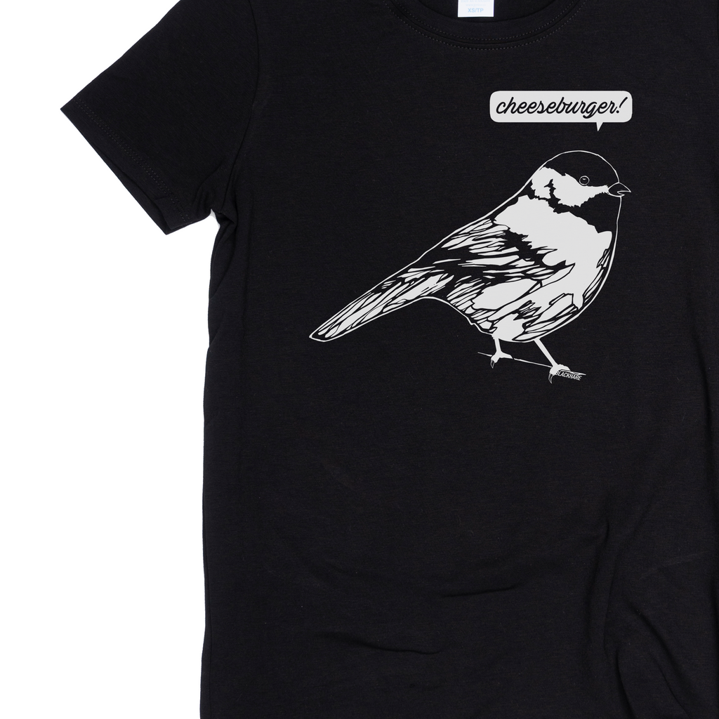 Cheeseburger Bird - Made in Canada Midweight Women's Fit Tee 🍁
