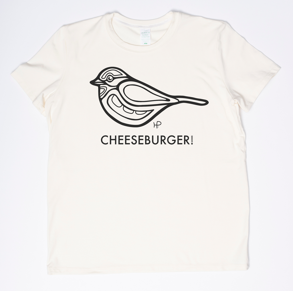 Cheeseburger Bird Collab - Made in Canada Women's Midweight Tee 🍁