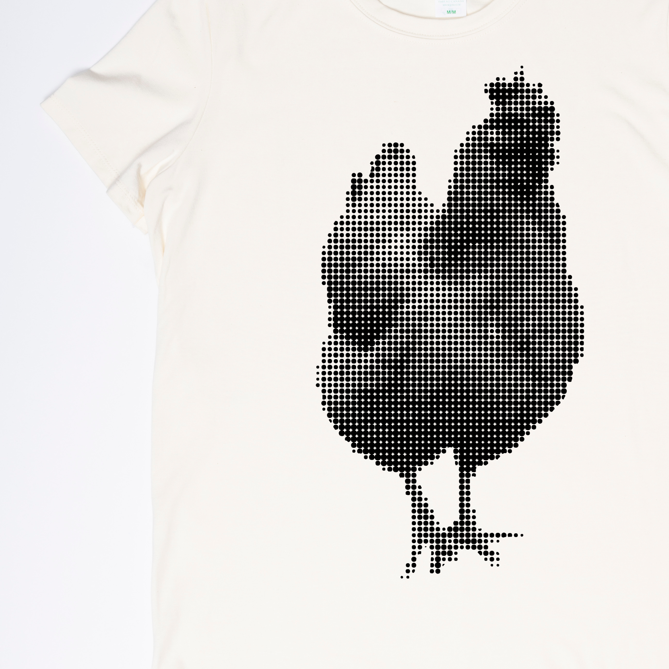 Half-Tone Hen - Made in Canada Midweight Women's Fit Tee 🍁