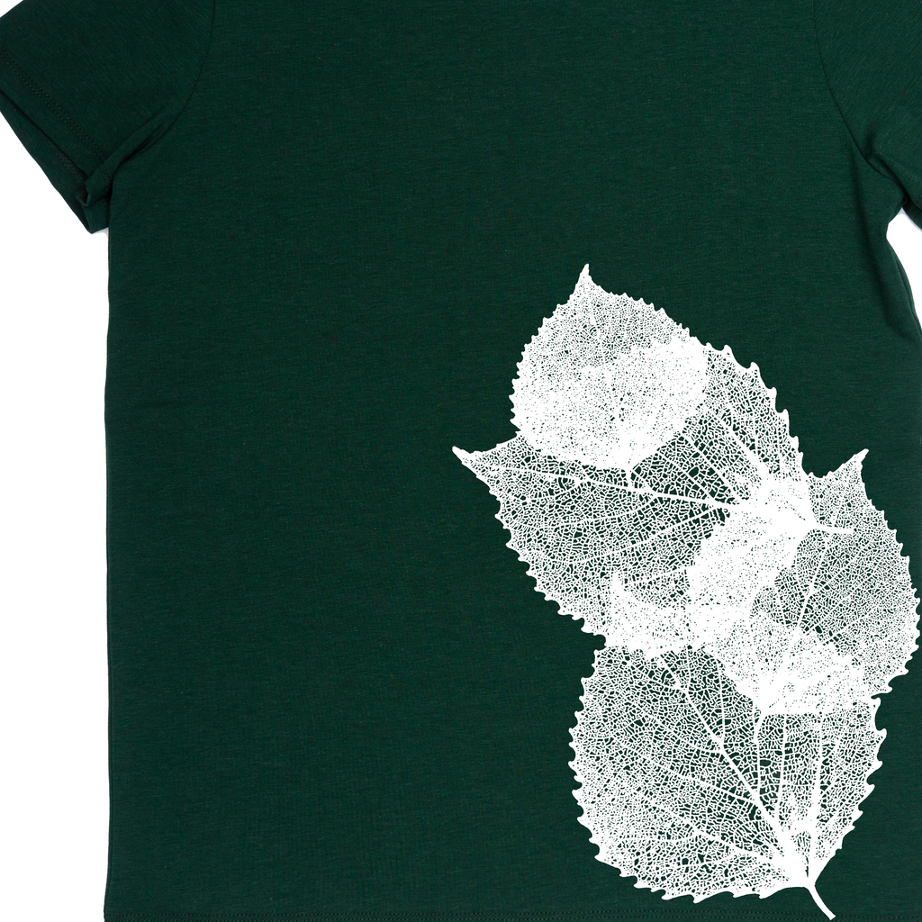 Cascading Leaves - Made in Canada Midweight Women's Fit Tee 🍁