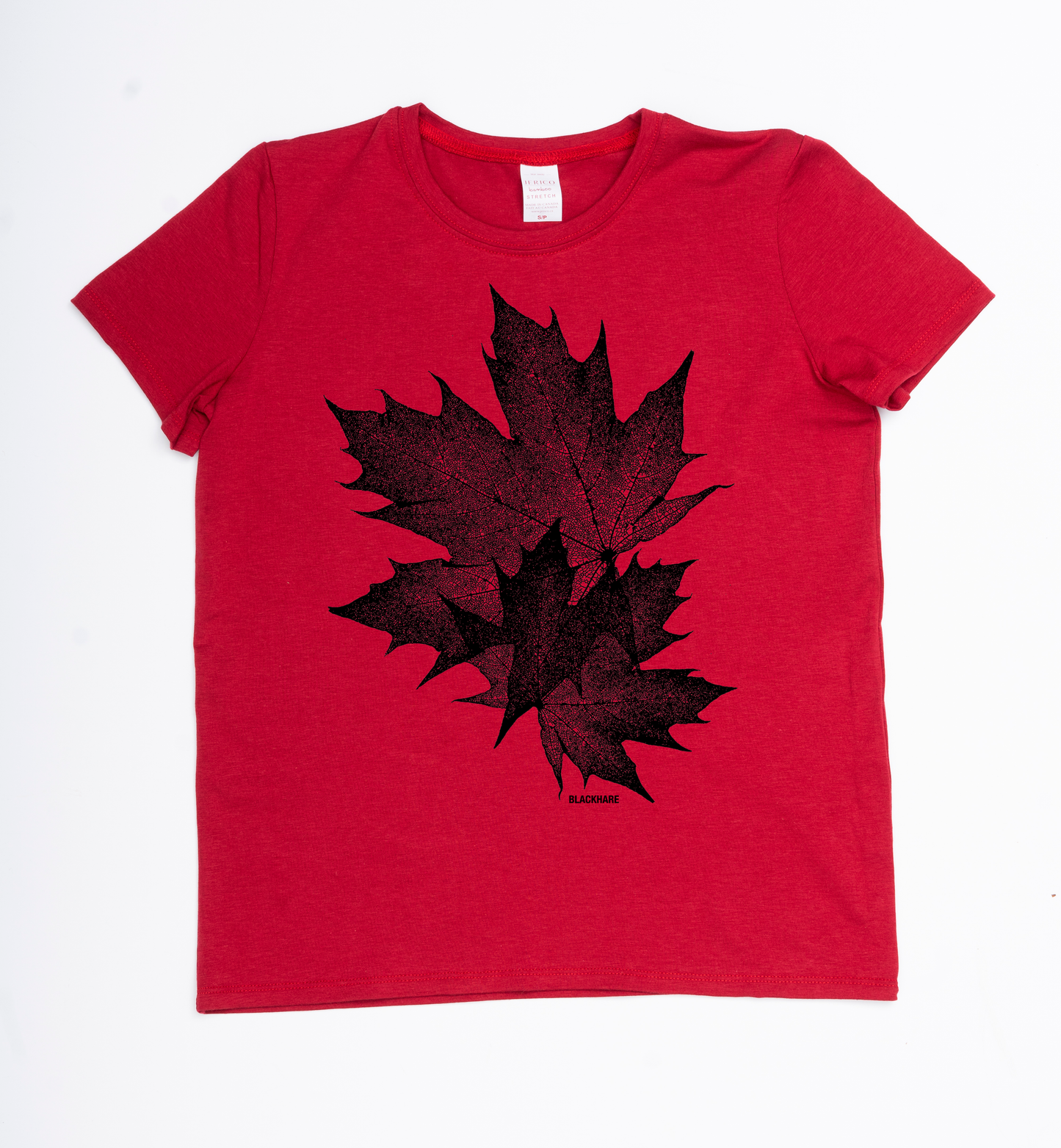 Maple Leaves - Made in Canada Midweight Women's Fit Tee 🍁