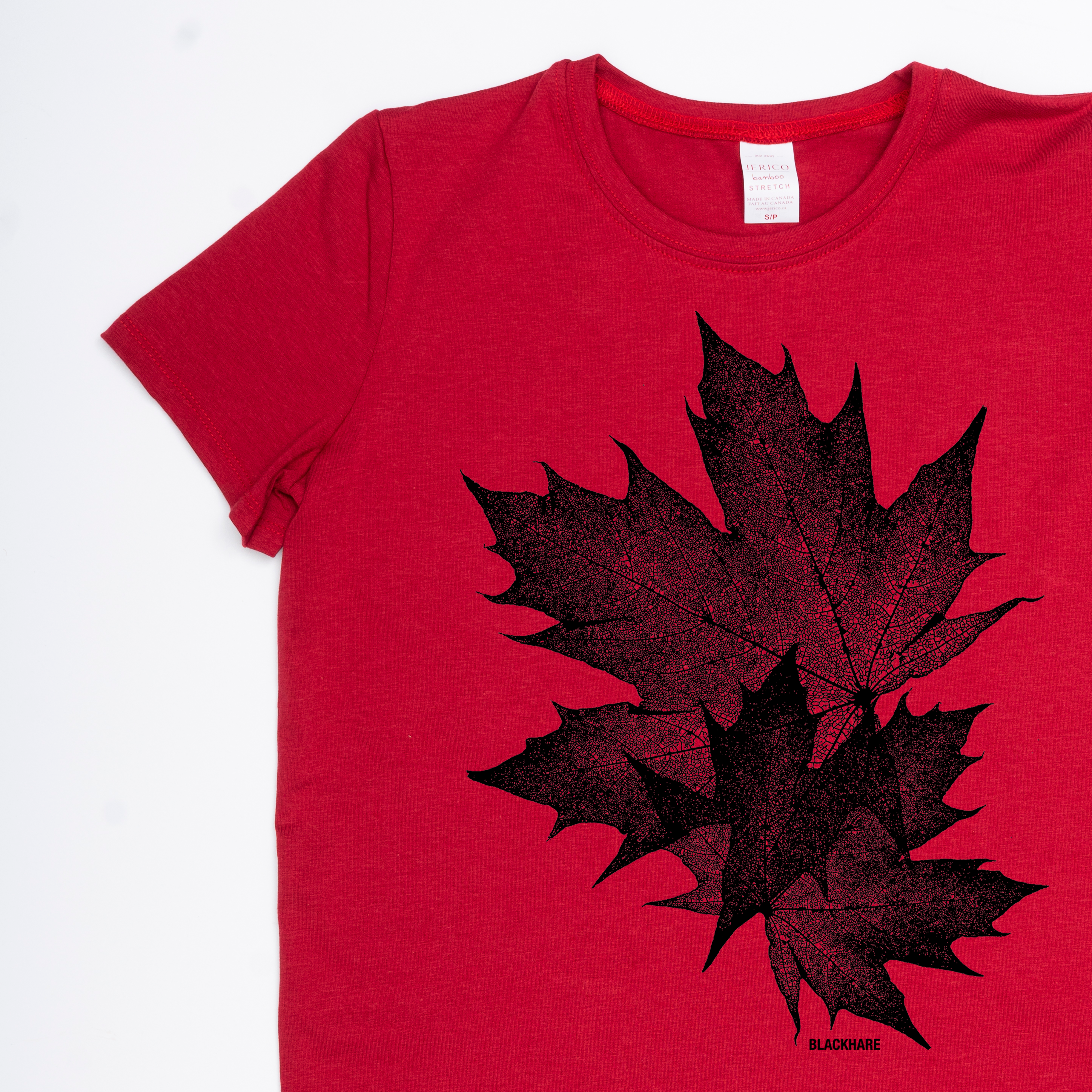 Maple Leaves - Made in Canada Midweight Women's Fit Tee 🍁