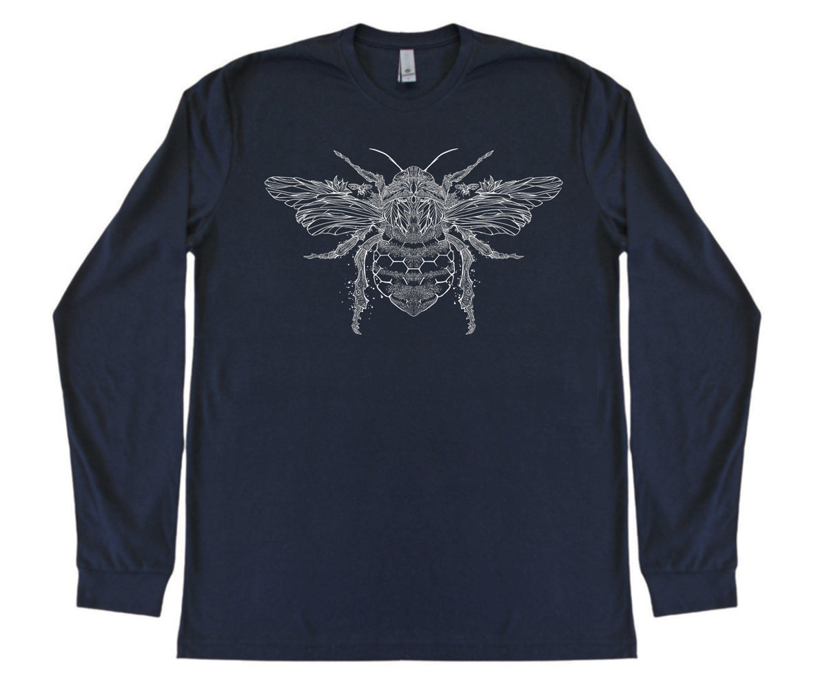 Bee - Sueded Long Sleeve Tee