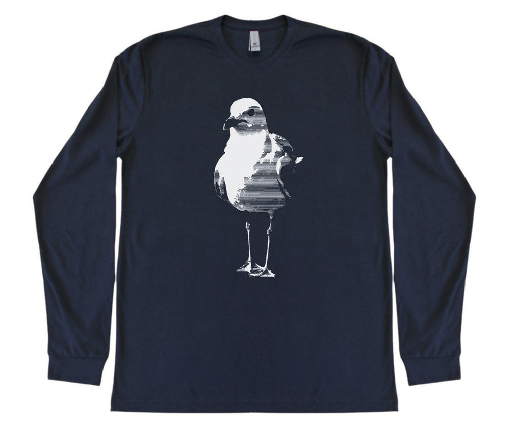 Seagull - Sueded Long Sleeve Tee