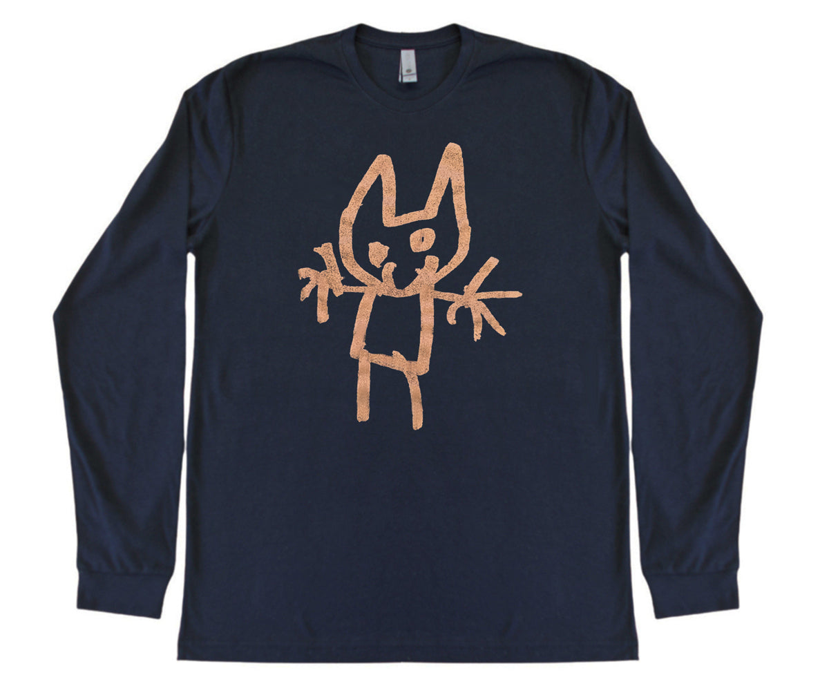 Stuffie -Sueded Long Sleeve Tee