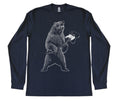 Guitar Bear - Sueded Long Sleeve Tee