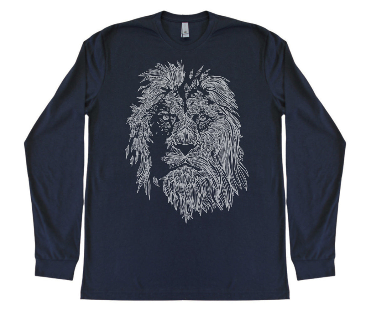 Lion -Sueded Long Sleeve Tee