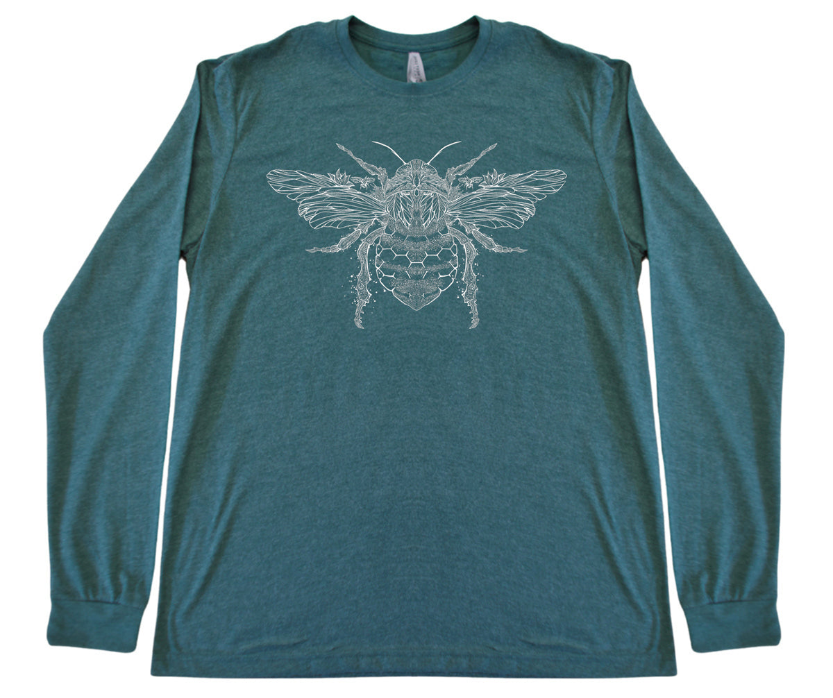 Bee - Sueded Long Sleeve Tee