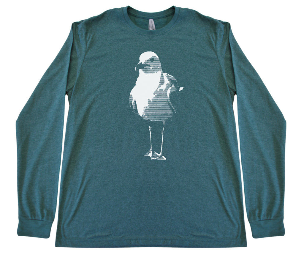 Seagull - Sueded Long Sleeve Tee