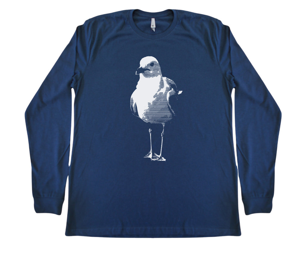 Seagull - Sueded Long Sleeve Tee