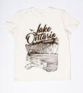 "Lake Ontario" Made in Canada Women's Midweight Tee 🍁