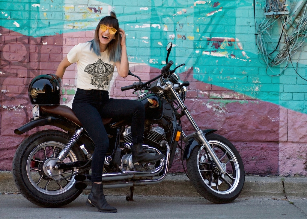 Moth - Made in Canada Women's Fit Tee 🍁