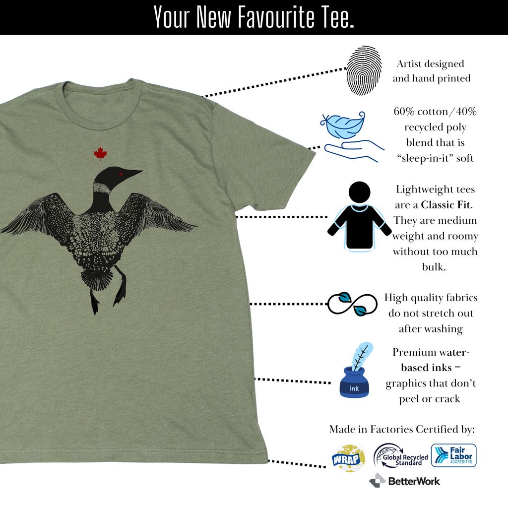 "Loon" - Lightweight Signature Tee