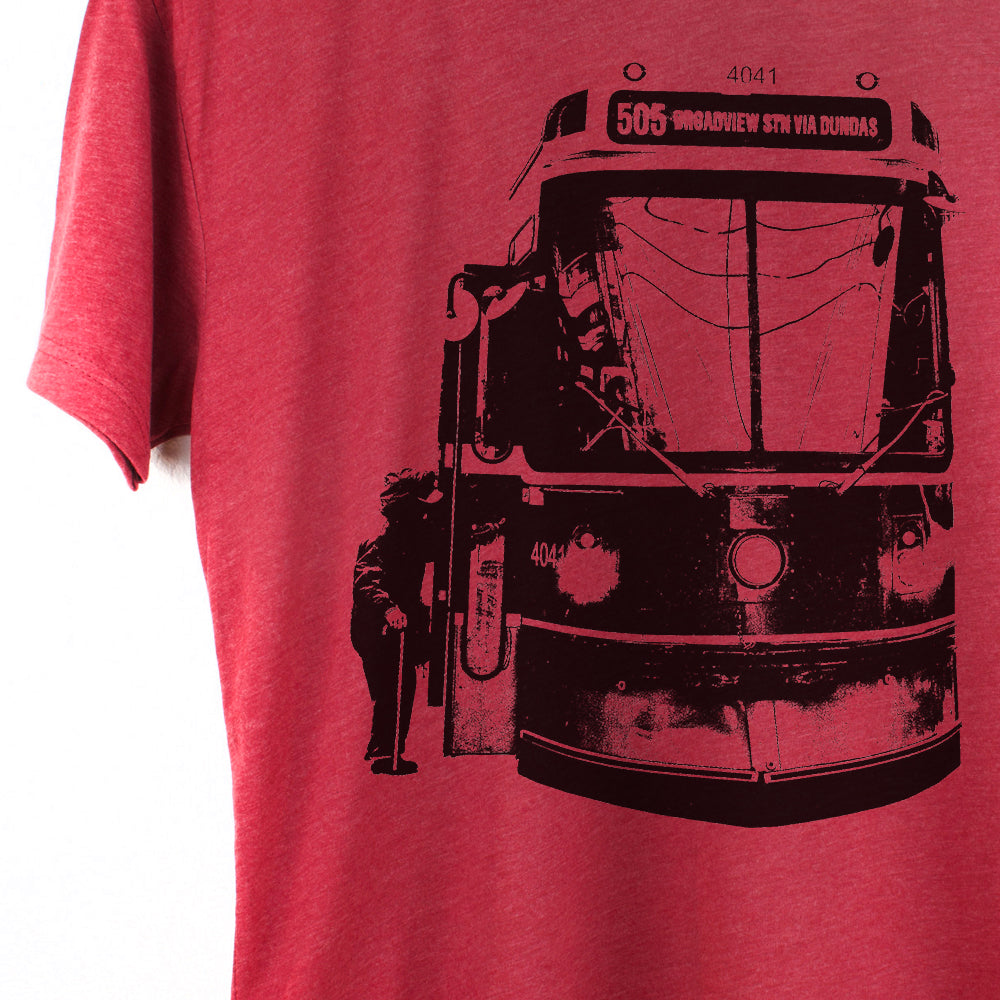 TTC Streetcar  - Lightweight CVC Signature Tee