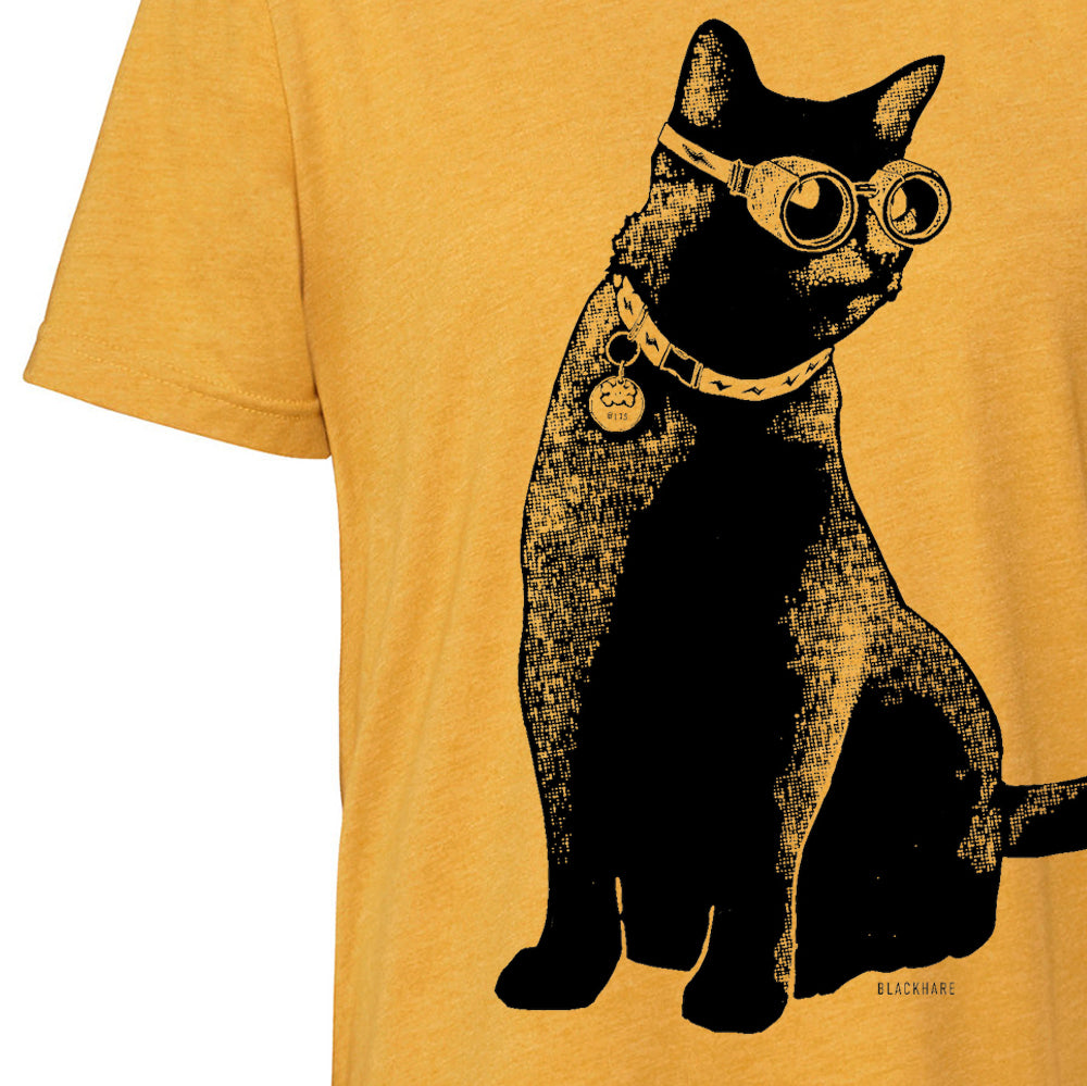 Bits the Cat - Lightweight CVC Signature Tee