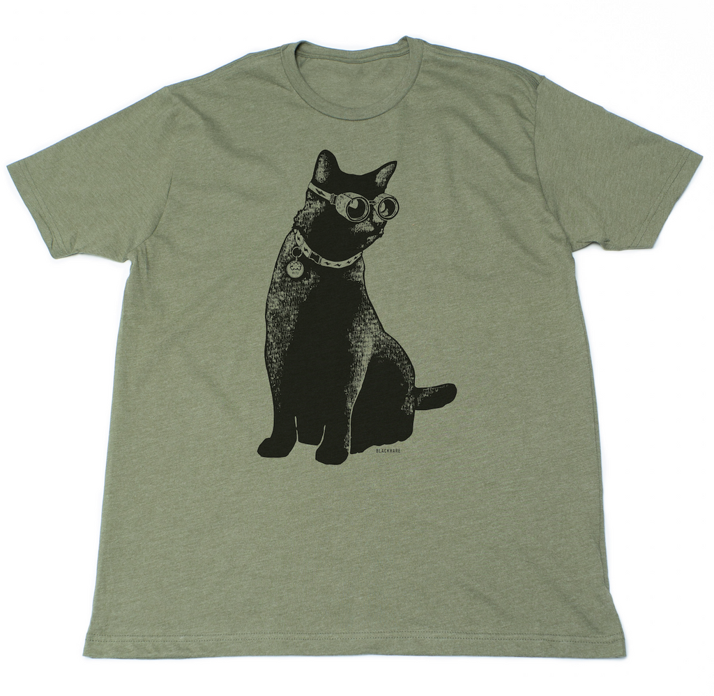 Bits the Cat - Lightweight CVC Signature Tee