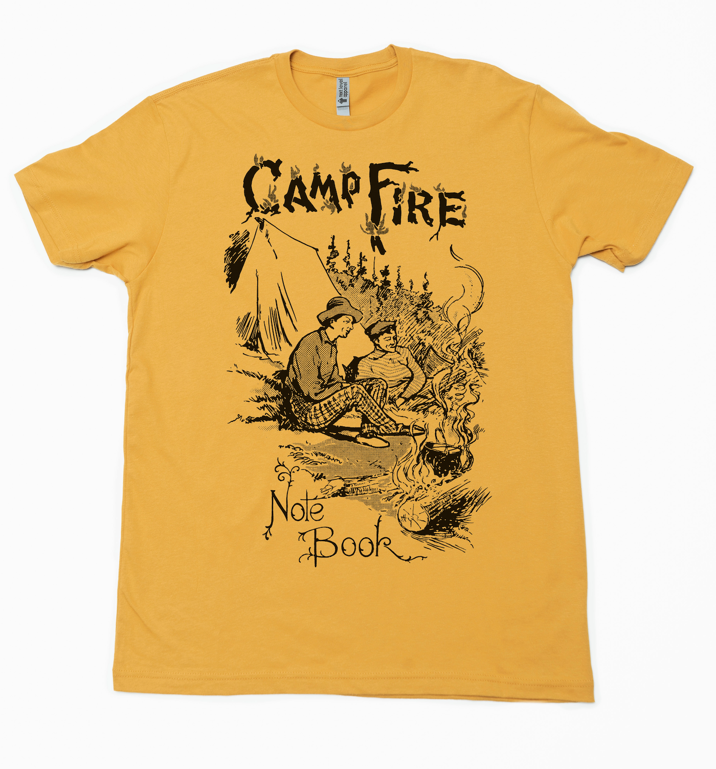 Campfire Notebook - Lightweight CVC Signature Tee