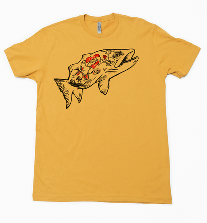 Tattoo Trout - Lightweight CVC Signature Tee
