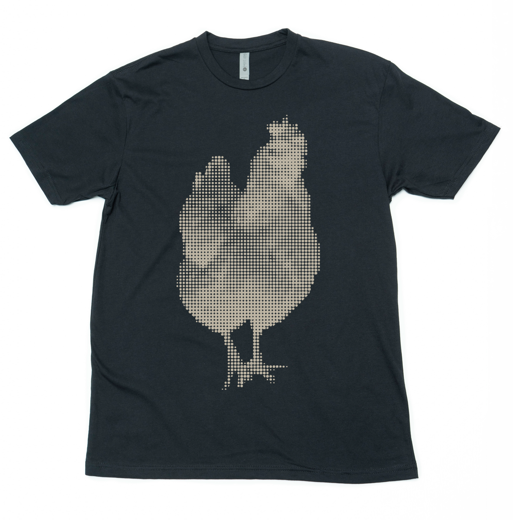 Half-Tone Hen - Lightweight CVC Signature Tee