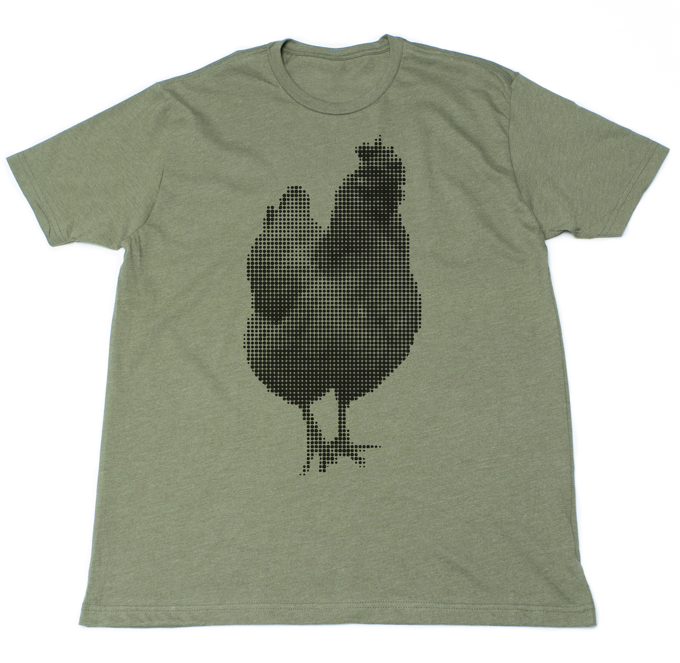 Half-Tone Hen - Lightweight CVC Signature Tee