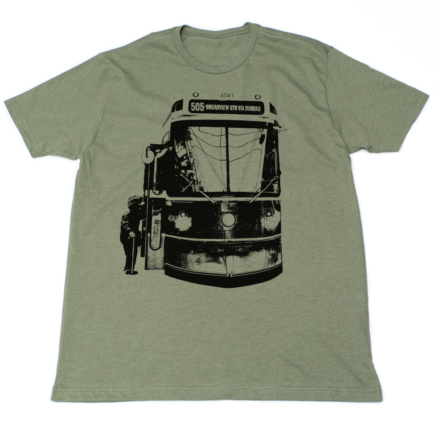TTC Streetcar  - Lightweight CVC Signature Tee