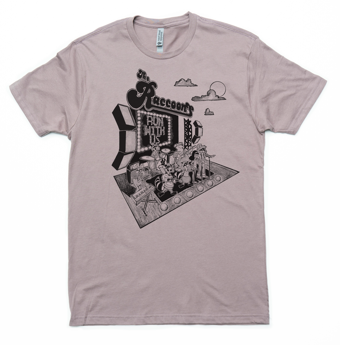 "The Raccoons" Run With Us - Signature Unisex Lightweight Tee