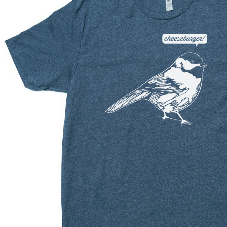 Cheeseburger Bird - Lightweight Signature Tee