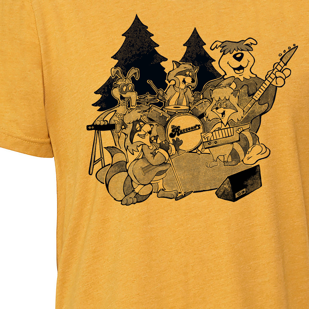 "The Raccoons" Band Tee