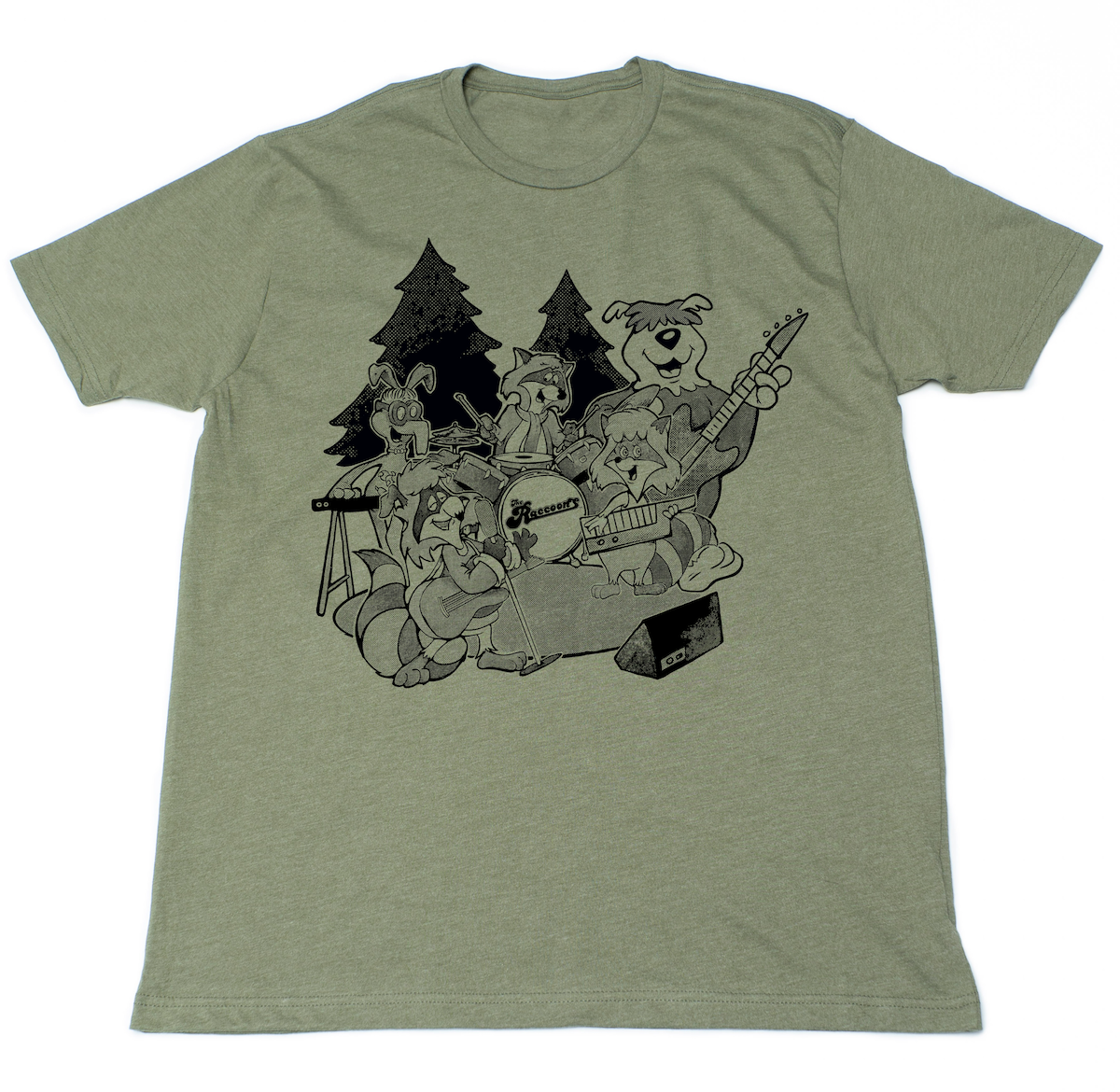 "The Raccoons" Band Tee