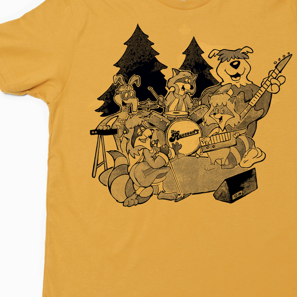 "The Raccoons" Band Tee
