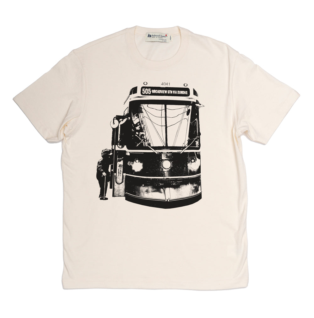 "TTC Streetcar" Made in Canada Midweight Tee 🍁