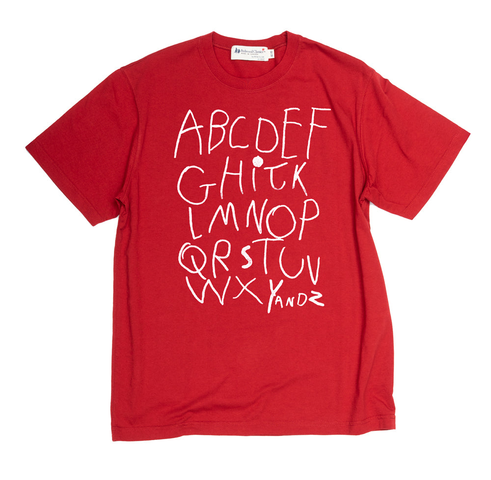 "ABCs" Made in Canada Midweight Tee 🍁