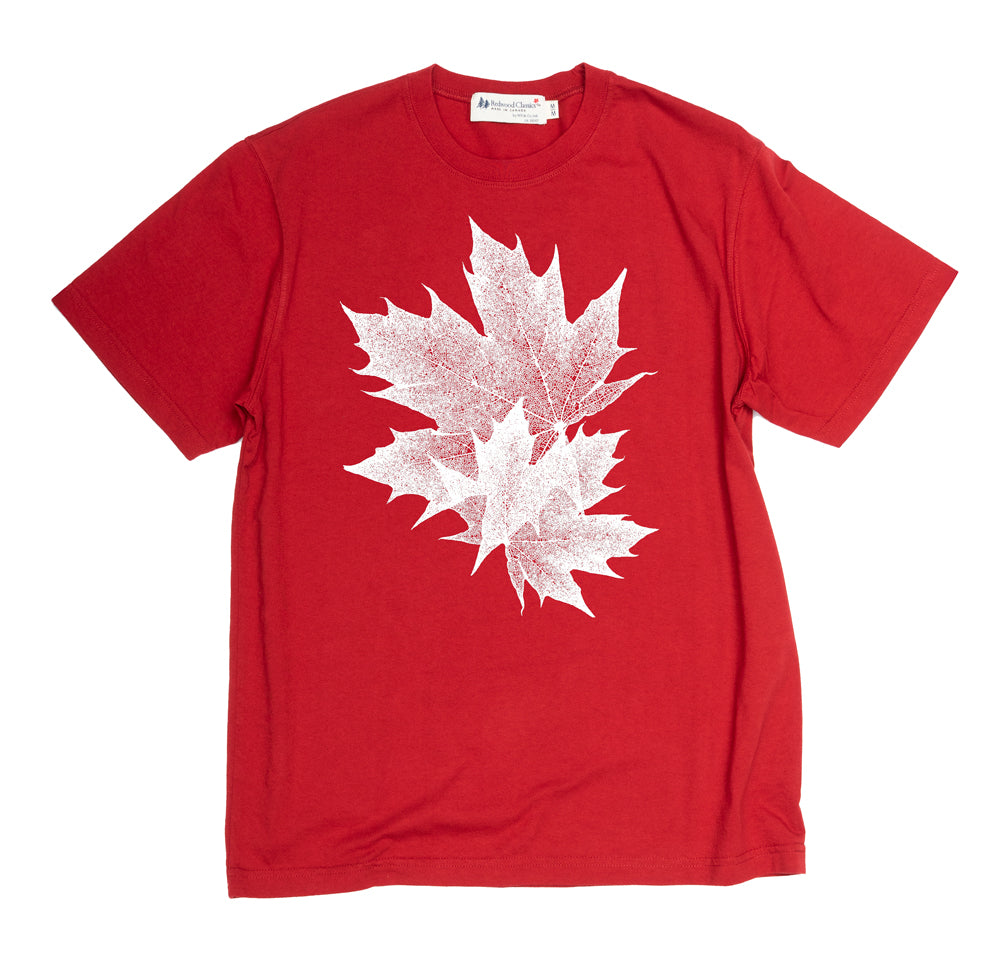 "Maple Leaves" Made in Canada Midweight Tee 🍁