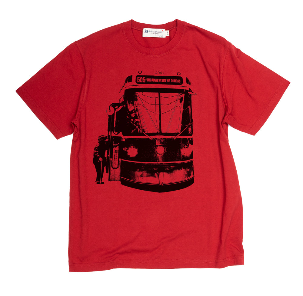 "TTC Streetcar" Made in Canada Midweight Tee 🍁