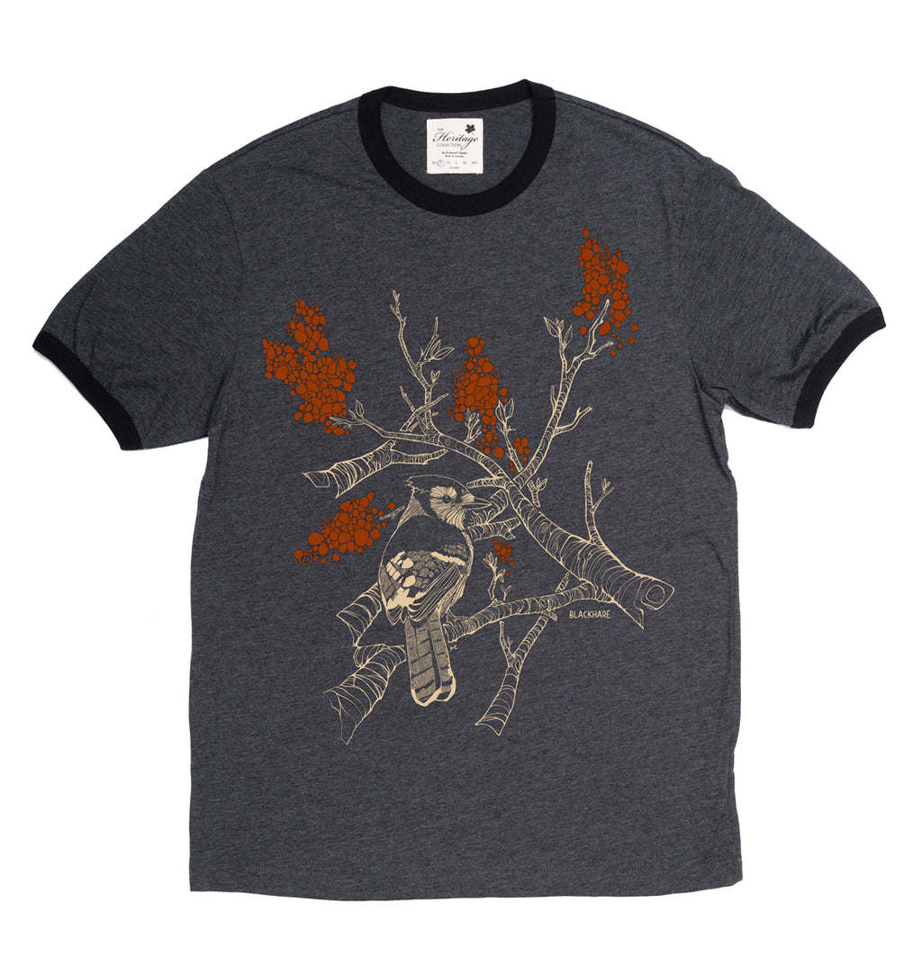 "Blue Jay" Made in Canada Midweight Tee 🍁