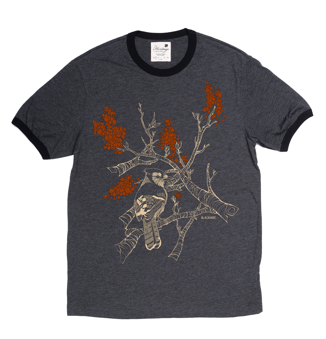 "Blue Jay" Made in Canada Midweight Tee 🍁