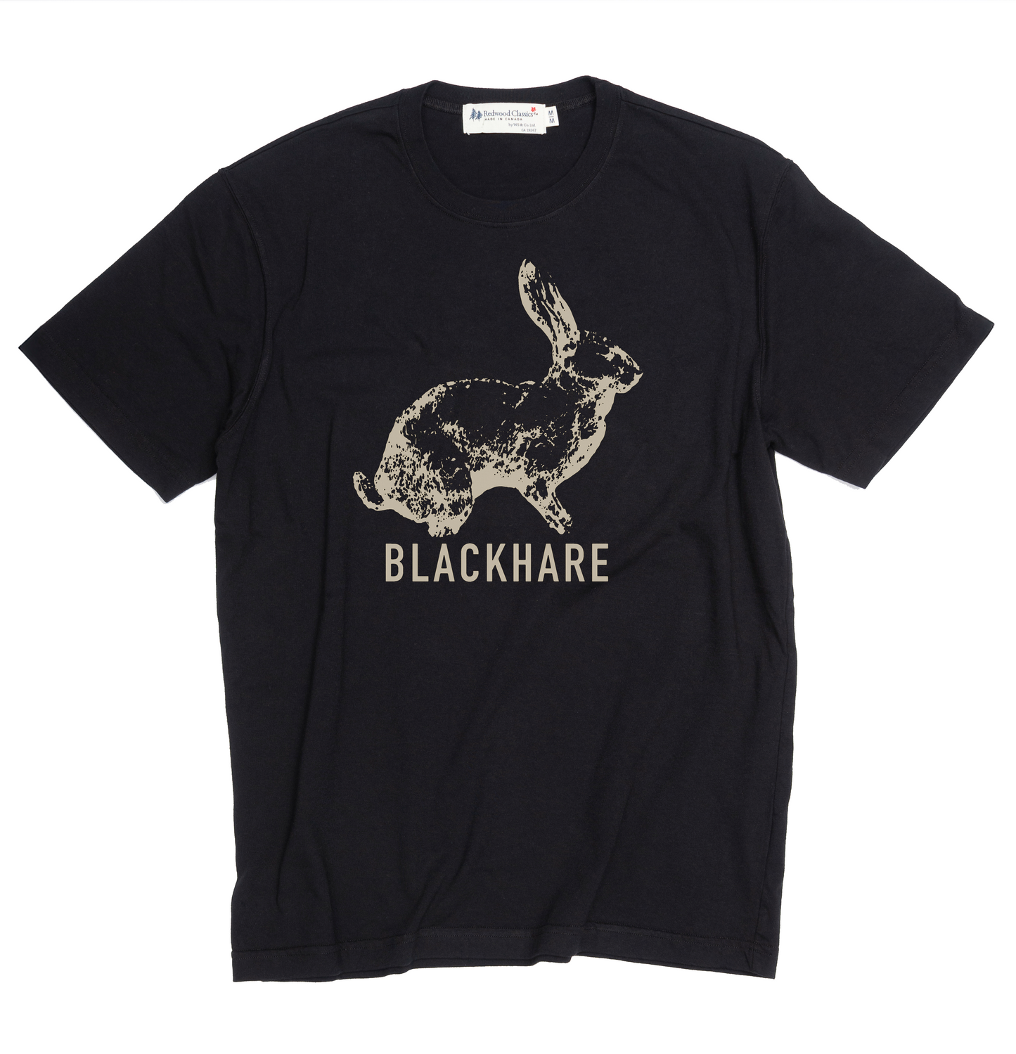 "Blackhare Logo" Made in Canada Midweight Tee 🍁