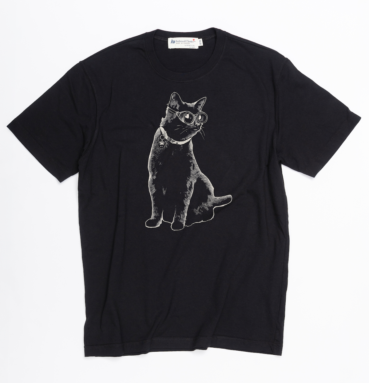 "Bits the Cat" Made in Canada Midweight Tee 🍁