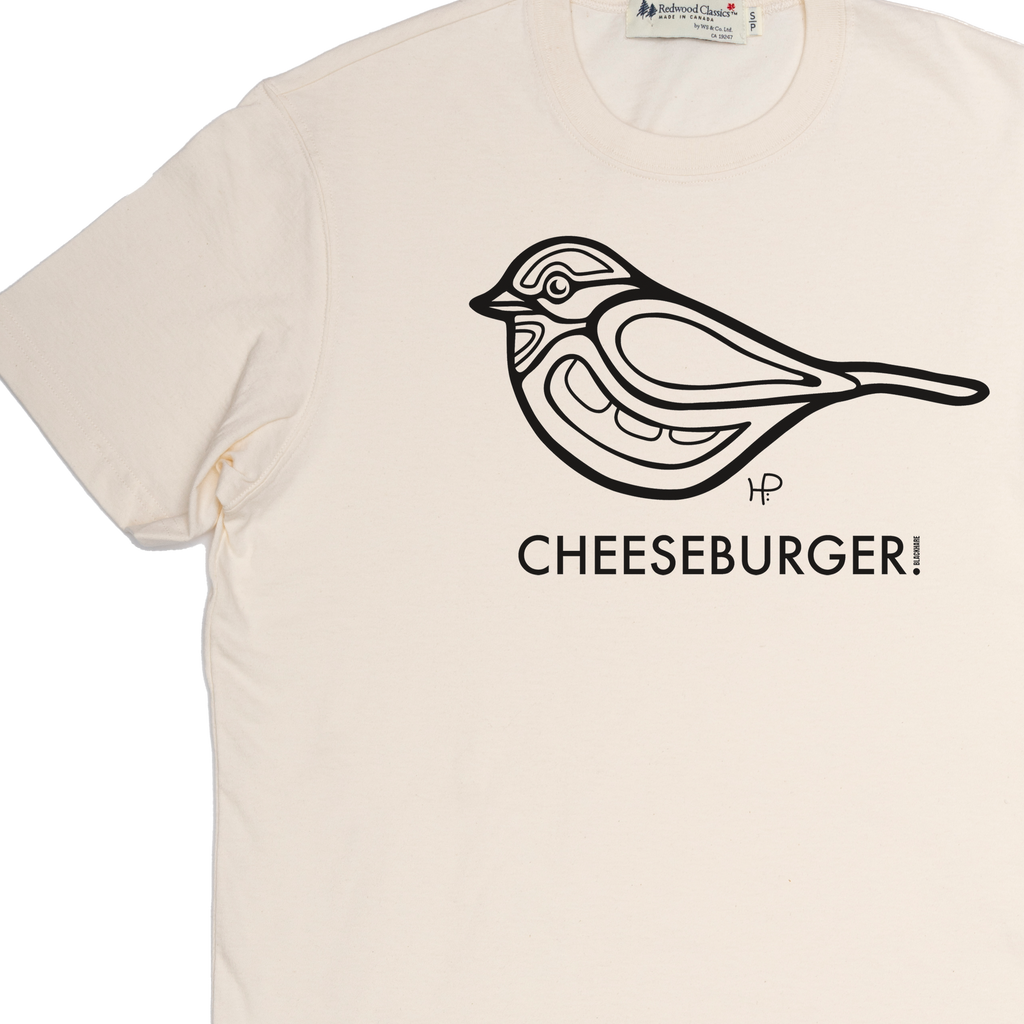 Cheeseburger Bird Collab - Made in Canada Midweight Tee 🍁