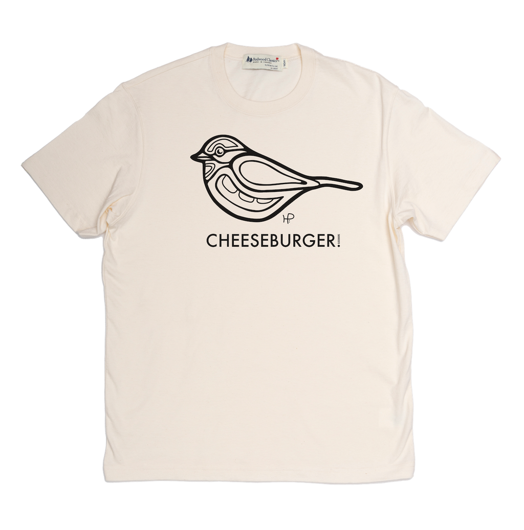 Cheeseburger Bird Collab - Made in Canada Midweight Tee 🍁