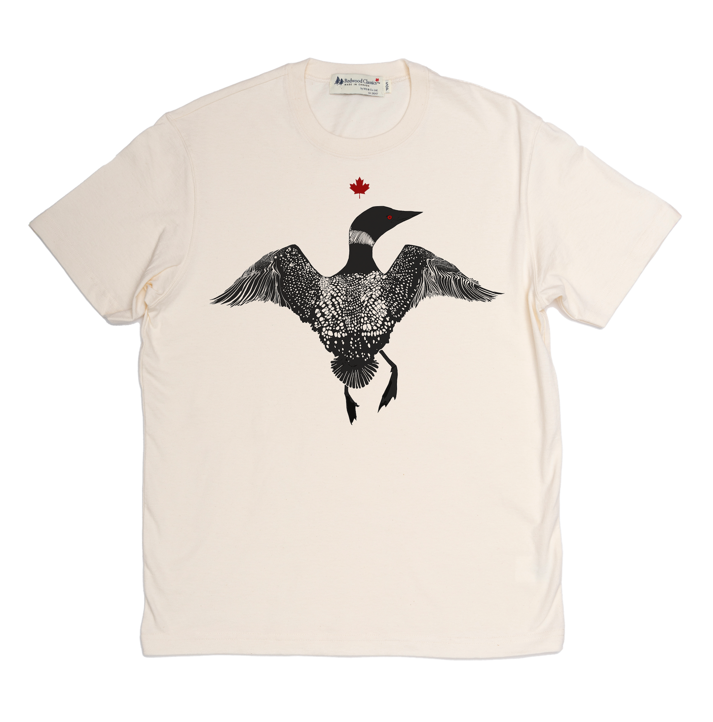 "Loon" - Made in Canada Midweight Tee 🍁
