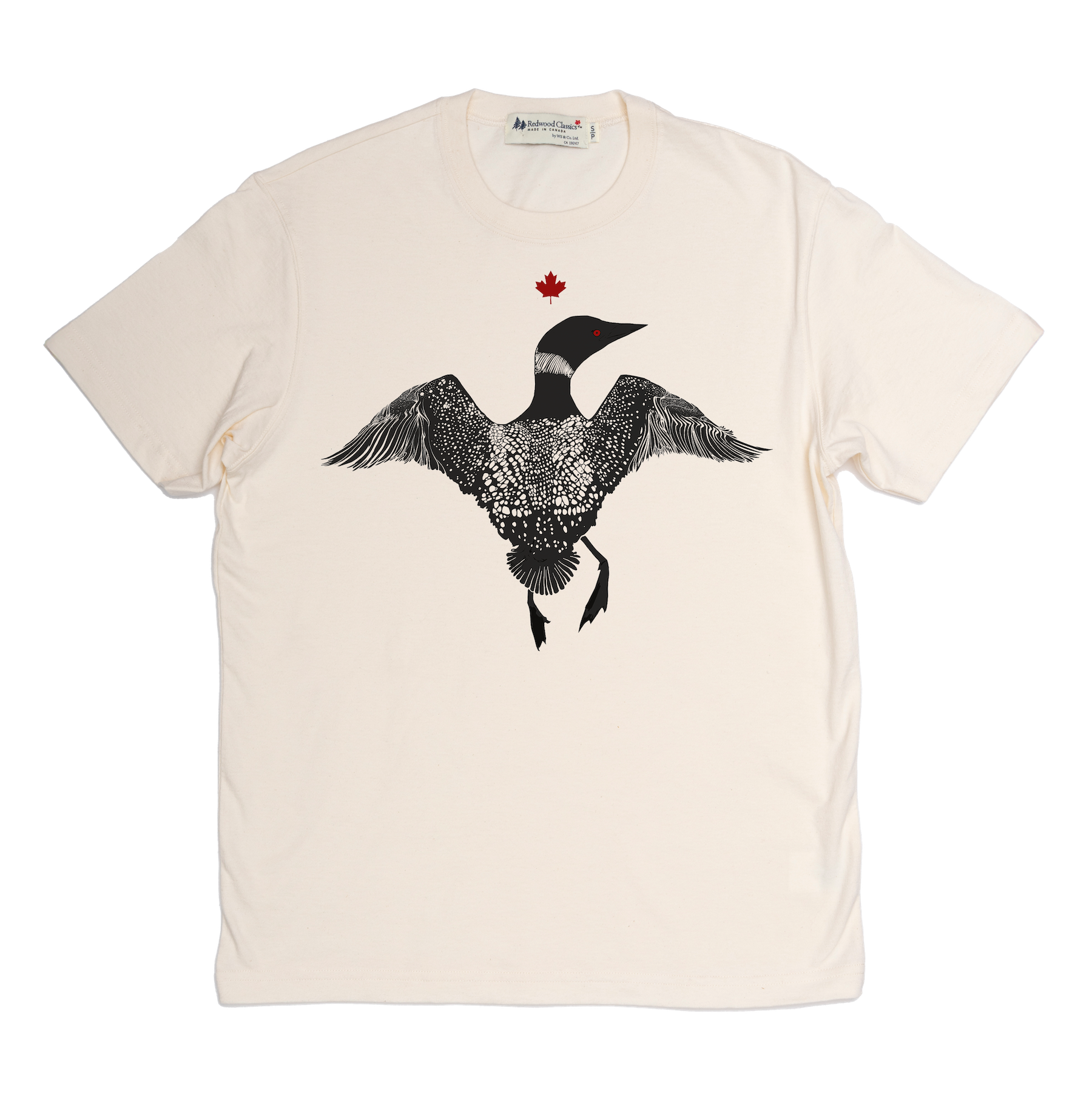 "Loon" - Made in Canada Midweight Tee 🍁