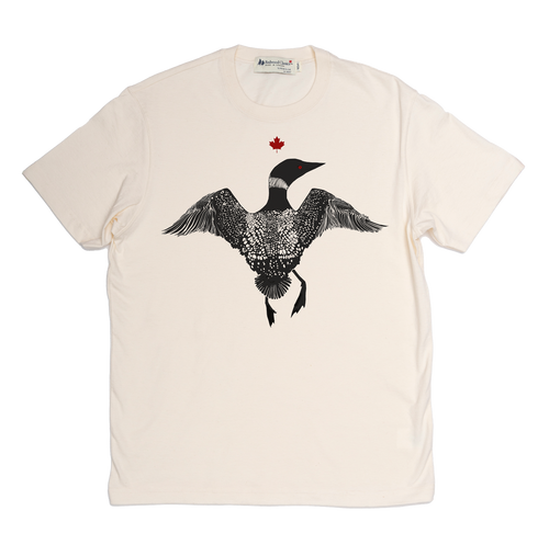"Loon" - Made in Canada Midweight Tee 🍁