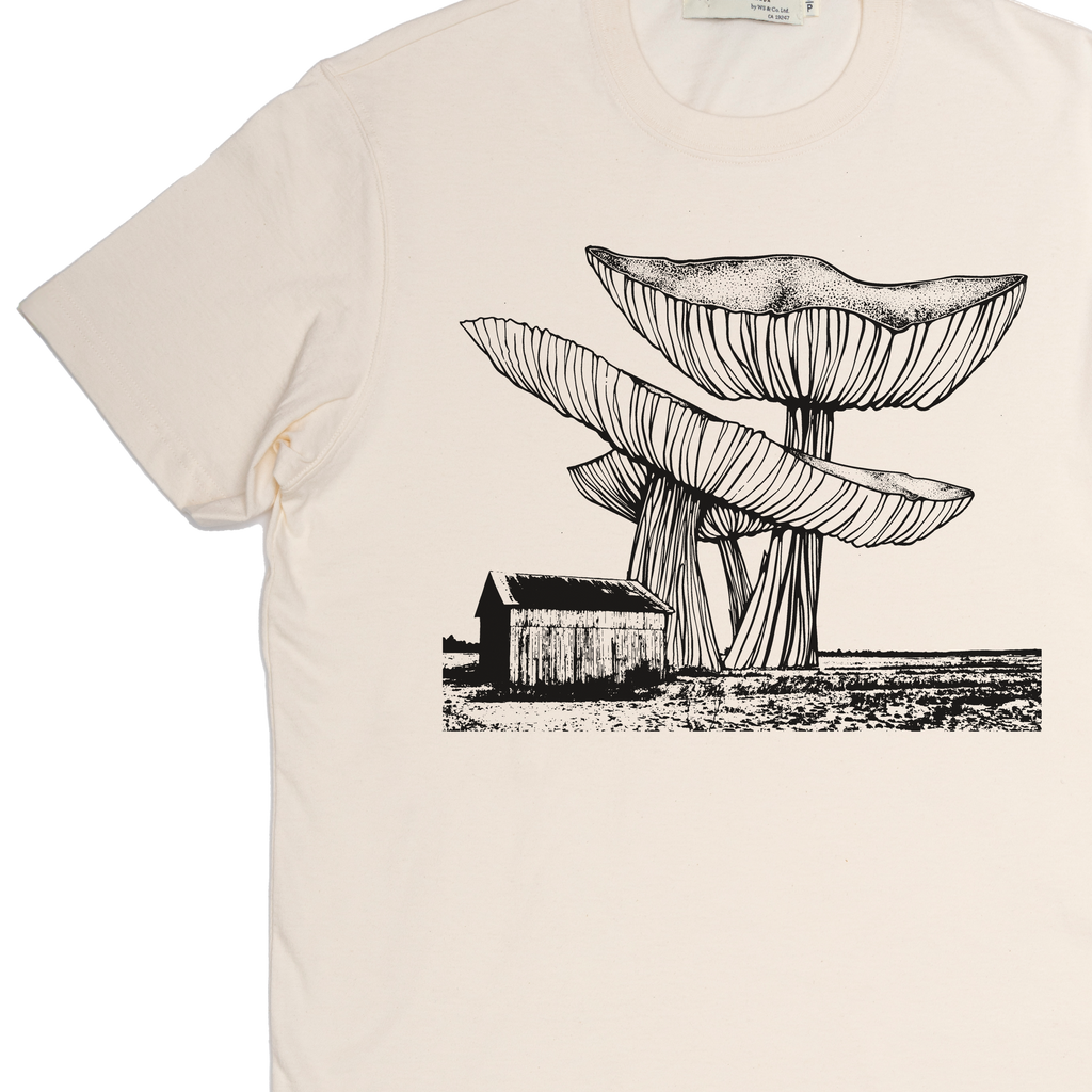 "Marsh Mushrooms" Made in Canada Midweight Tee 🍁