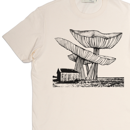 "Marsh Mushrooms" Made in Canada Midweight Tee 🍁